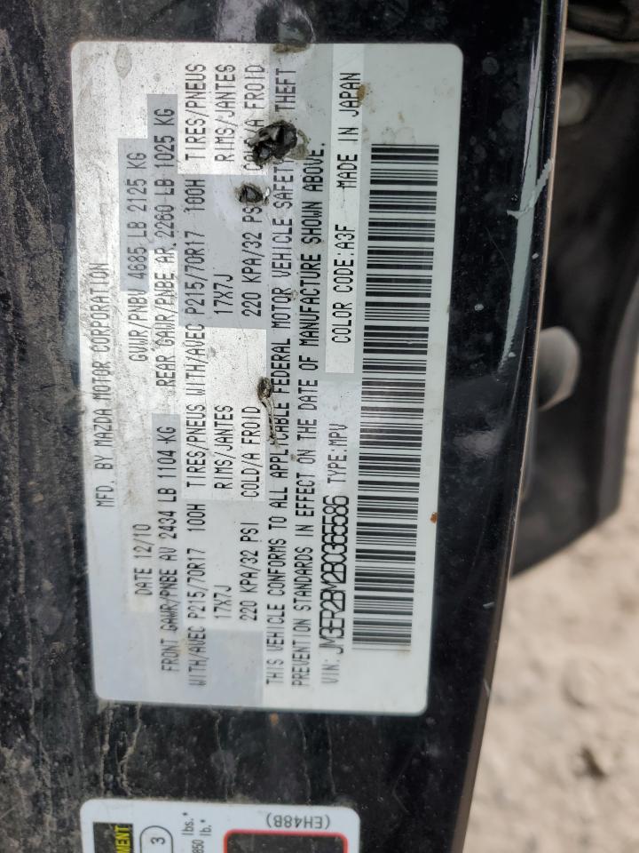 2011 Mazda Cx-7 VIN: JM3ER2BM2B0365586 Lot: 48219595