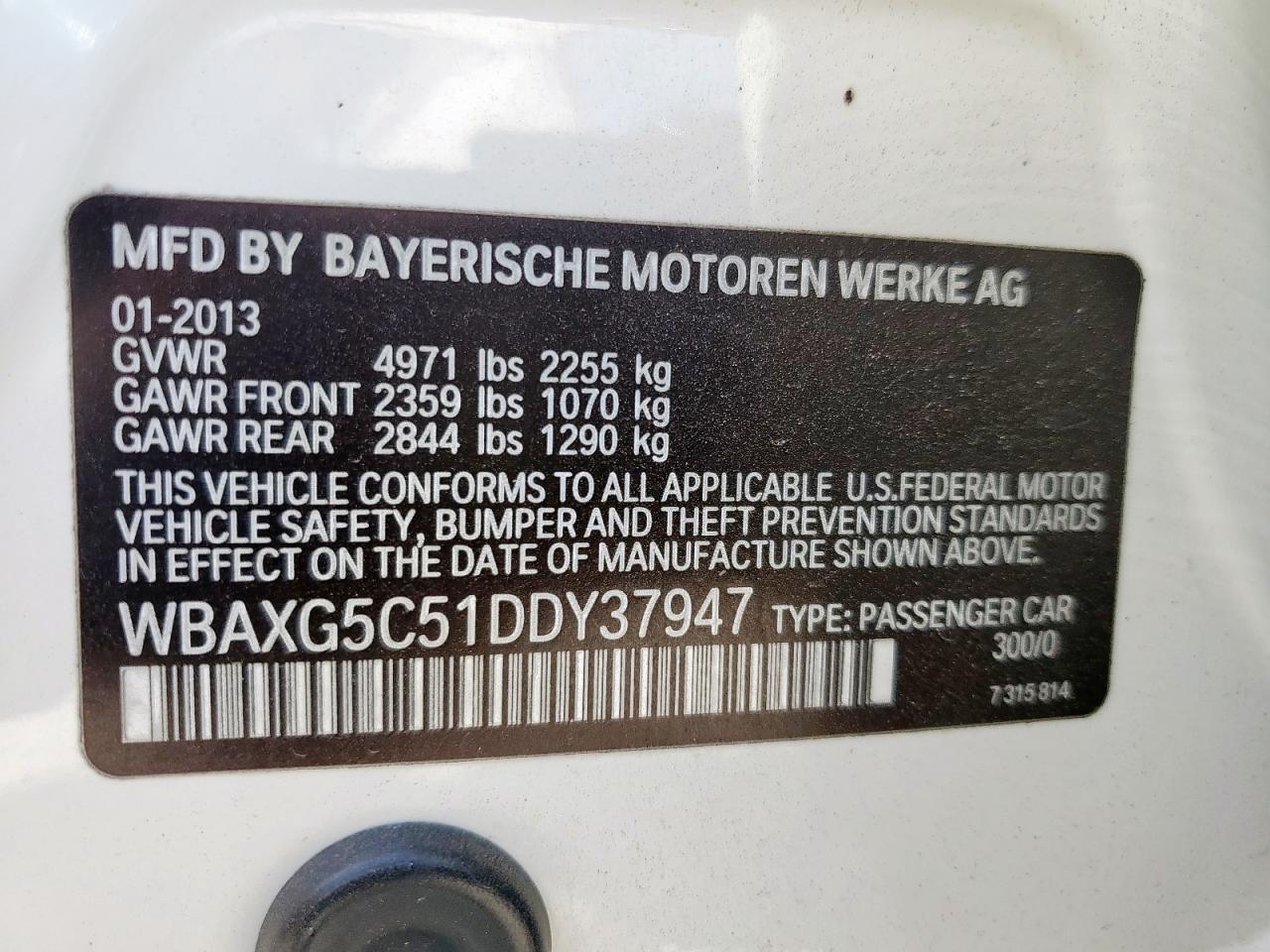 2013 BMW 5er - Image 12