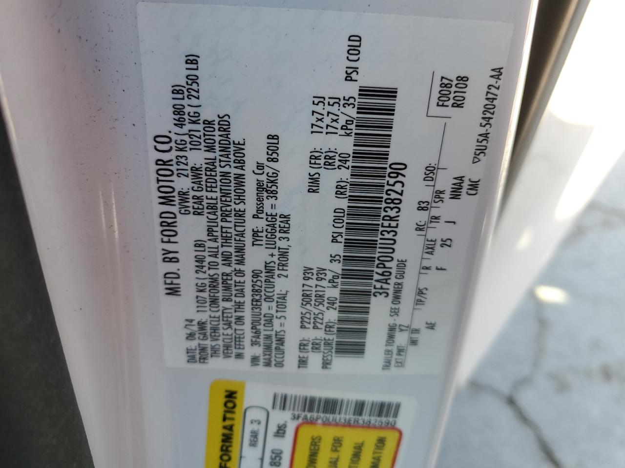 2014 Ford Fusion - Image 12