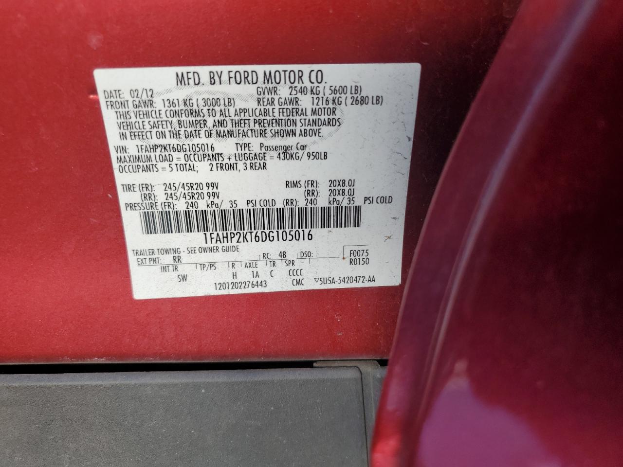 2013 Ford Taurus - Image 12