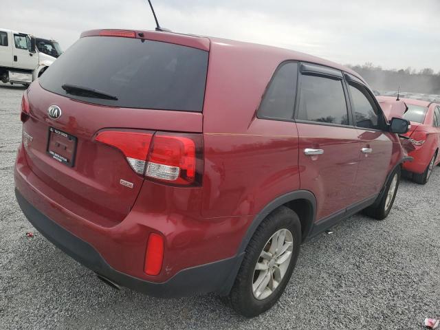  KIA SORENTO 2015 Czerwony