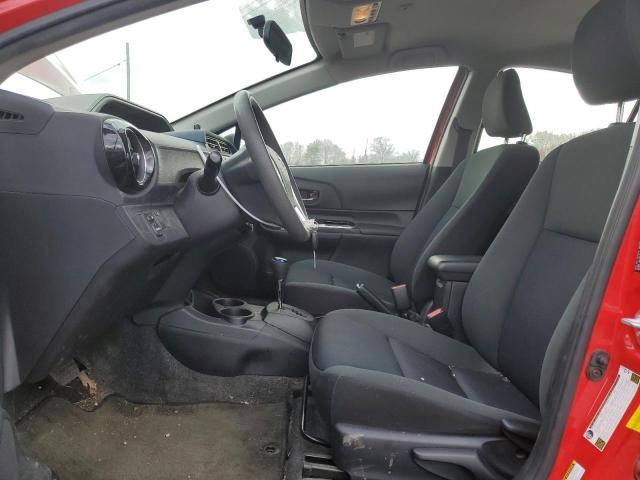  TOYOTA PRIUS 2016 Red
