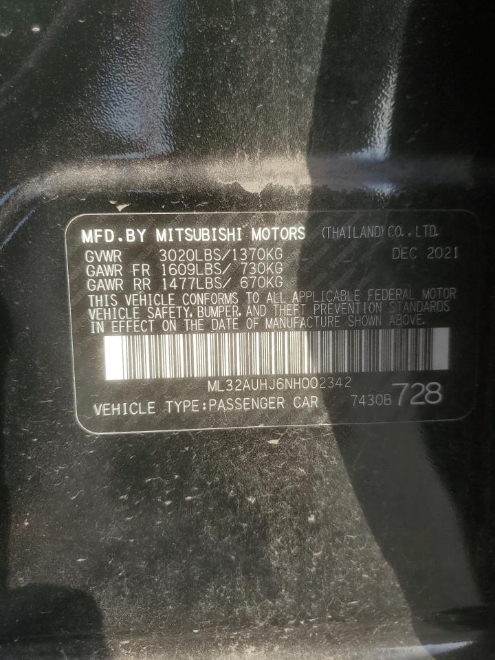 2022 Mitsubishi Mirage - Image 12