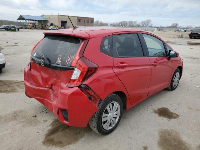 Хэтчбеки HONDA FIT 2017 Красный