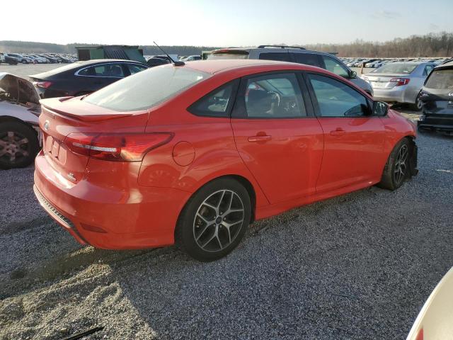 Sedans FORD FOCUS 2015 Red
