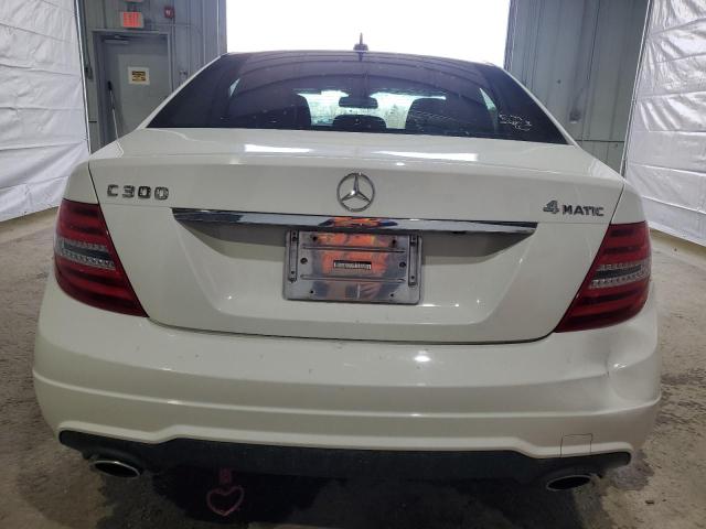 Седани MERCEDES-BENZ C-CLASS 2012 Білий