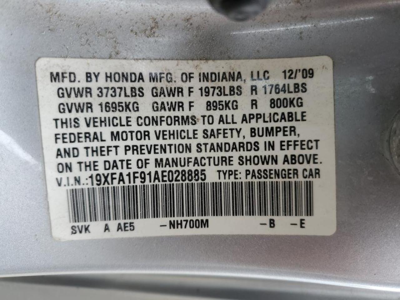 2010 Honda Civic - Image 14