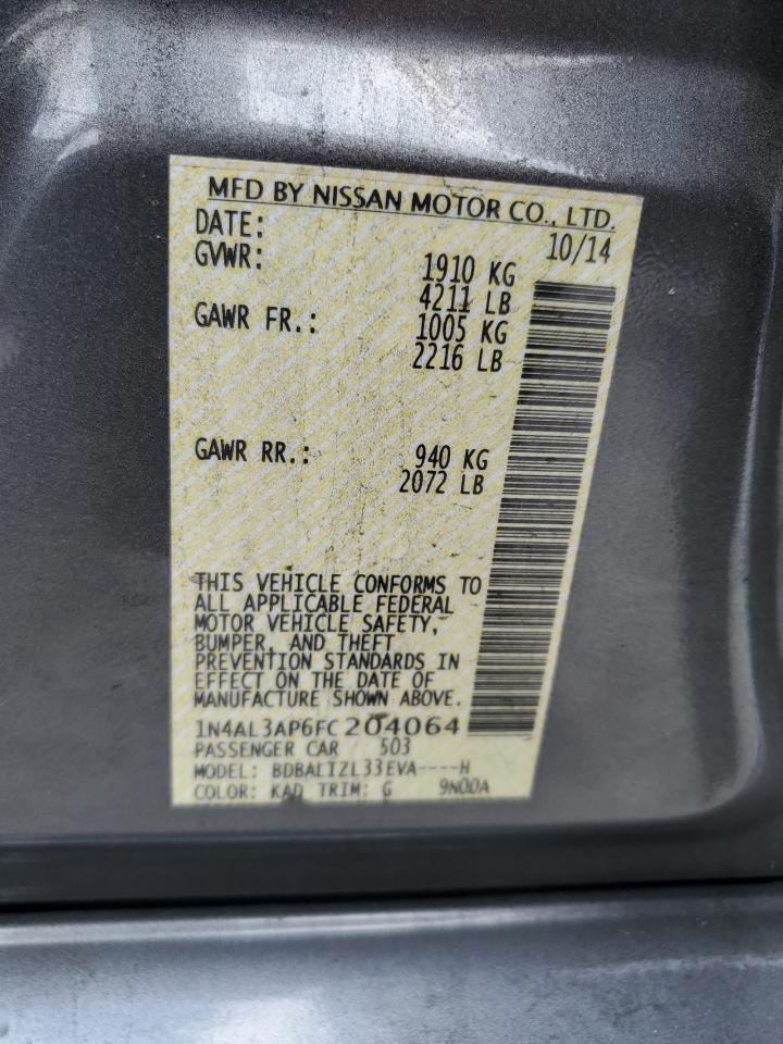 2015 Nissan Altima - Image 12