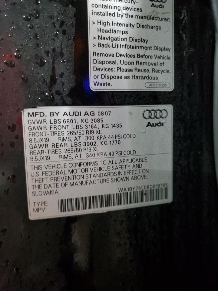 2008 Audi Q7 - Image 13