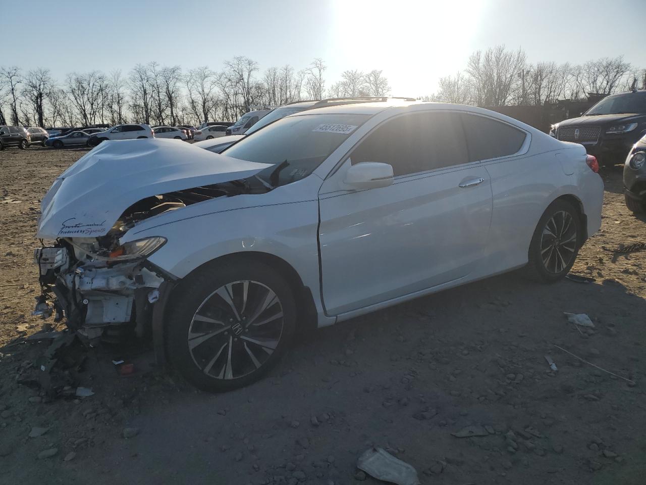 2016 Honda Accord Exl zu verkaufen in Baltimore, MD - Frame Damage