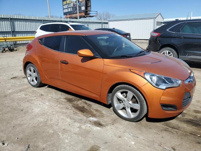  HYUNDAI VELOSTER 2012 Оранжевый