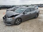 2020 Nissan Sentra Sv na sprzedaż w Houston, TX - Front End
