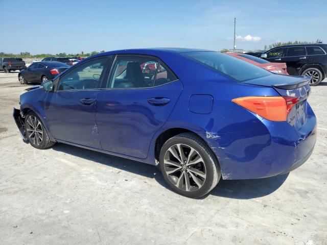  TOYOTA COROLLA 2018 Синий