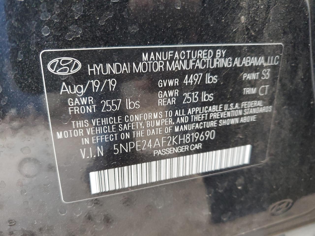 2019 Hyundai Sonata - Image 13