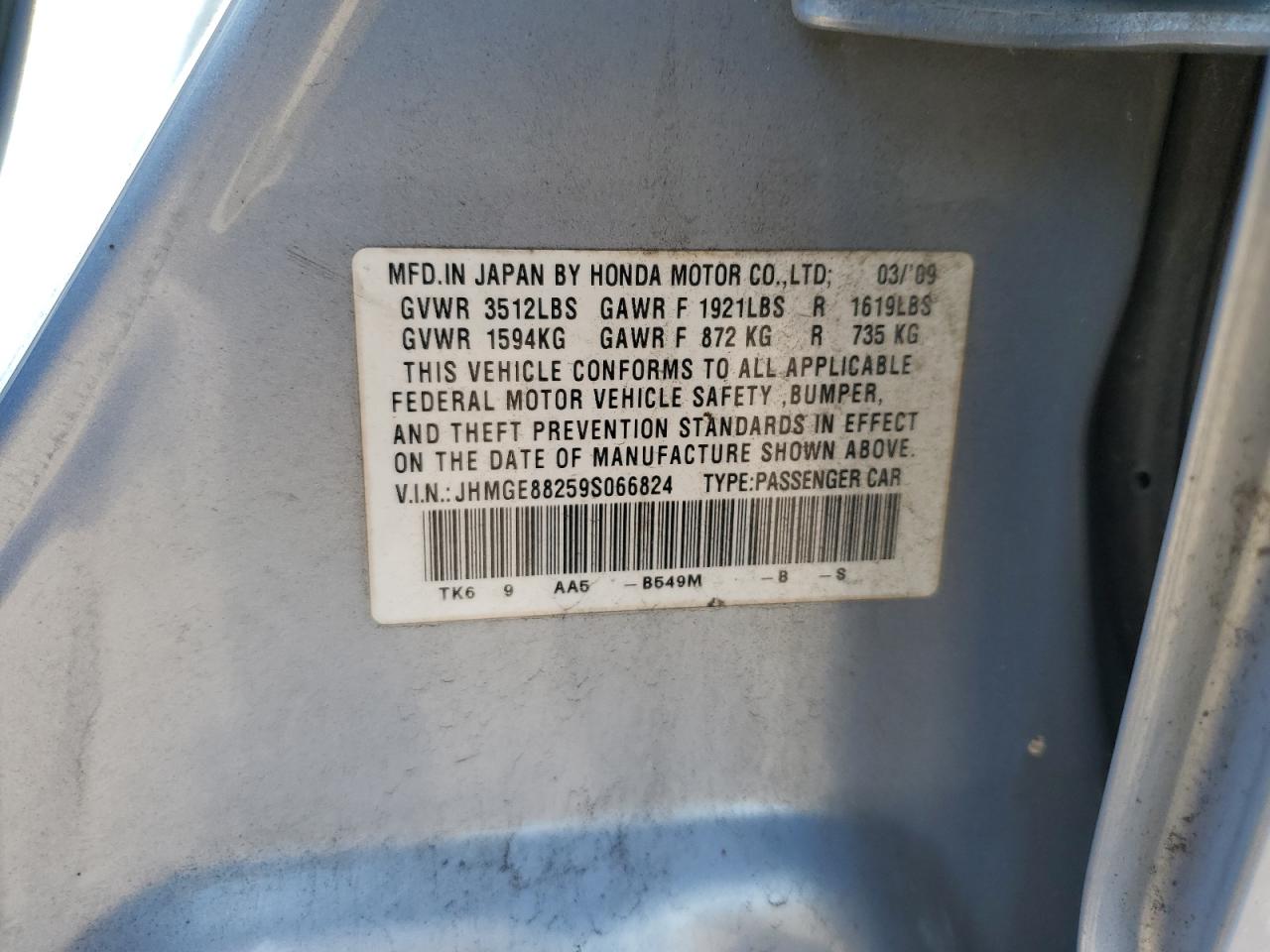 2009 Honda Fit - Image 13