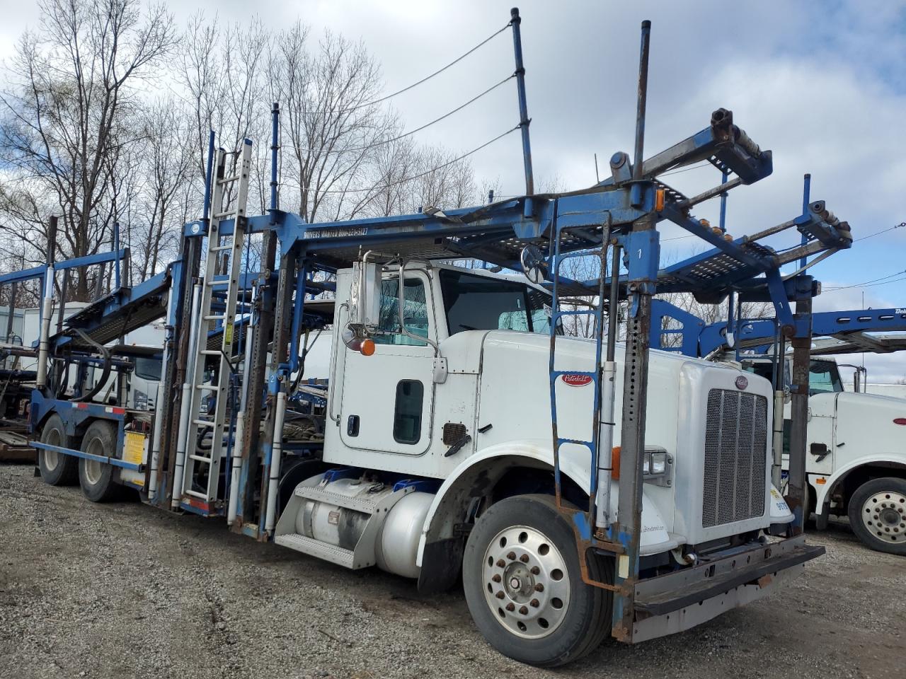 2012 Peterbilt 365 Car Carrier Truck zu verkaufen in Davison, MI - Minor Dent/Scratches