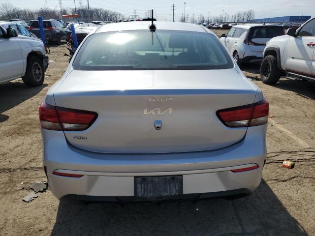  KIA RIO 2022 Серебристый