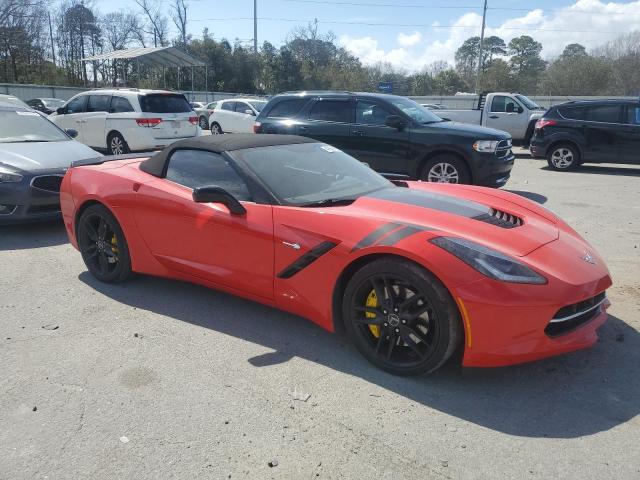  CHEVROLET CORVETTE 2015 Red