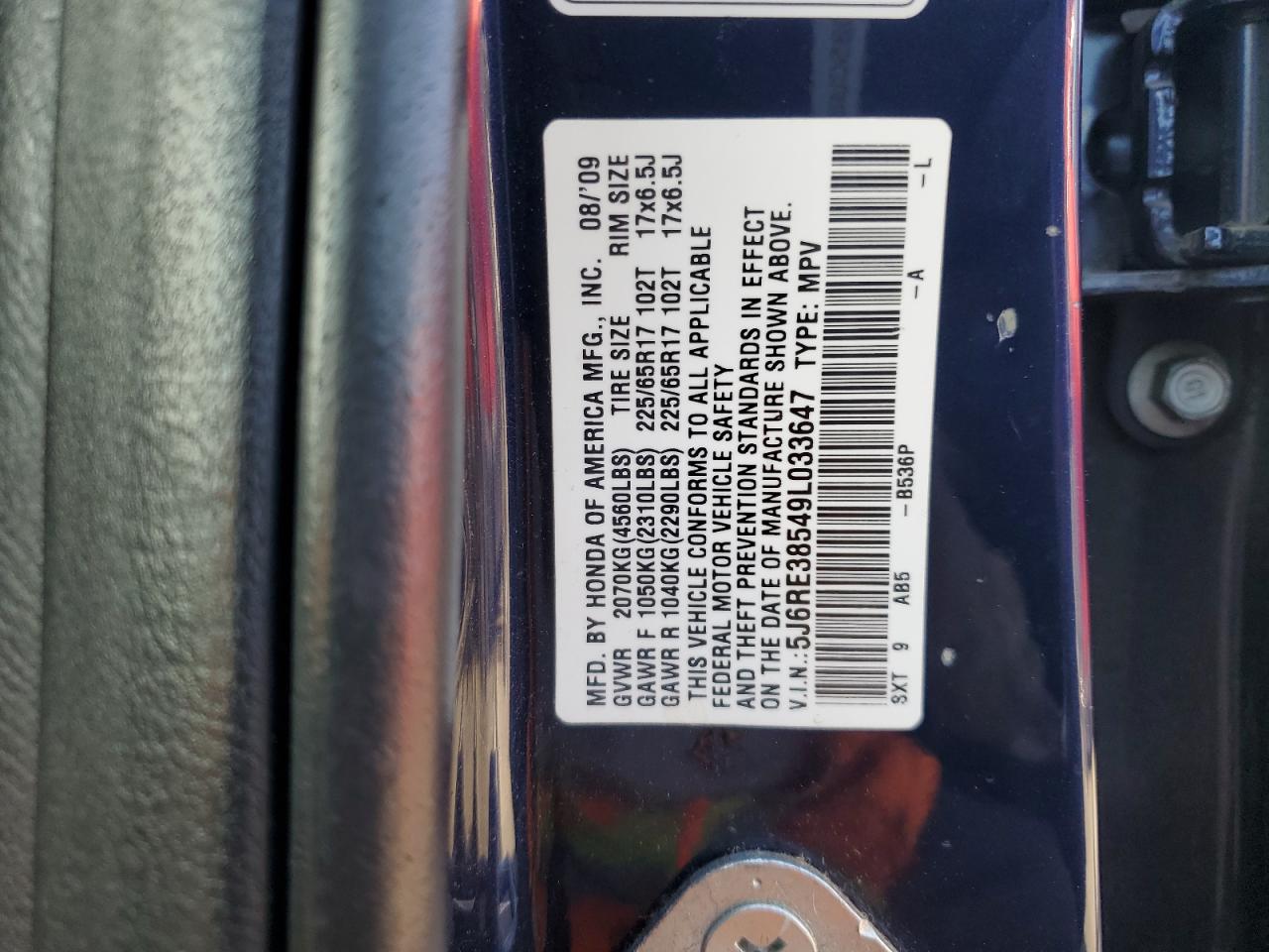 2009 Honda CR-V - Image 12