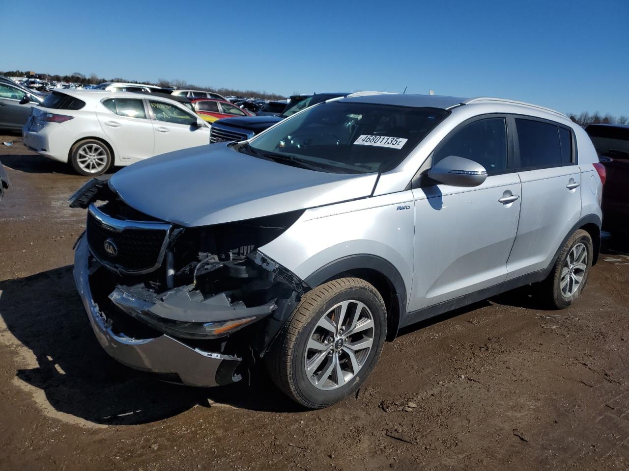 2014 Kia Sportage Lx for Sale in Elgin, IL - Front End