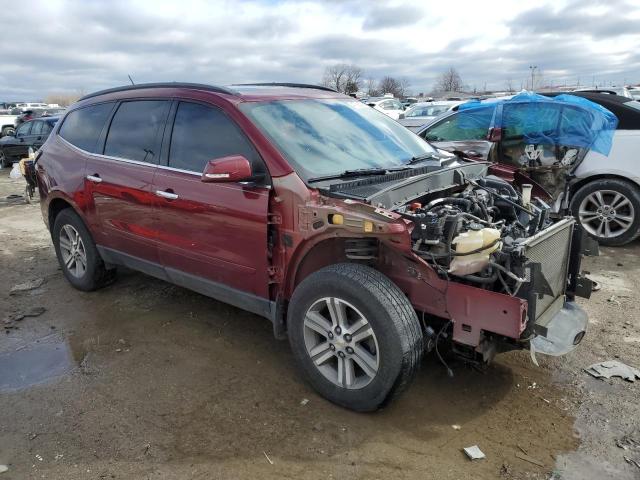  CHEVROLET TRAVERSE 2015 Czerwony