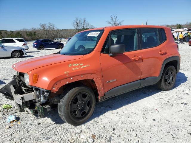  JEEP RENEGADE 2017 Pomarańczowy