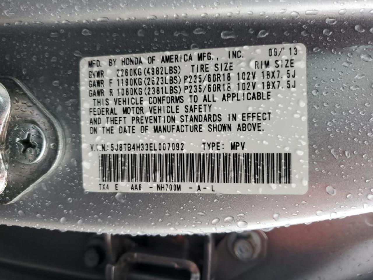 2014 Acura RDX - Image 13