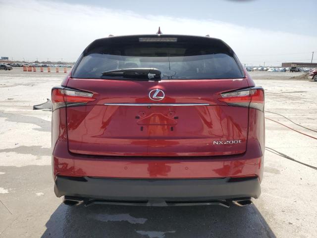  LEXUS NX 2017 Czerwony