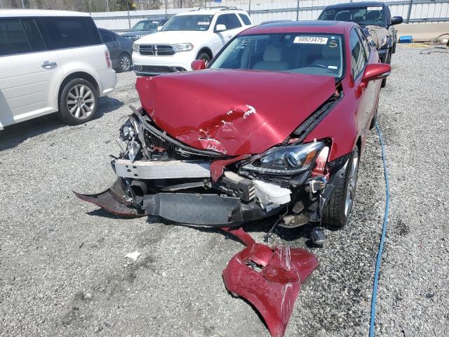  LEXUS IS 2012 Burgundy