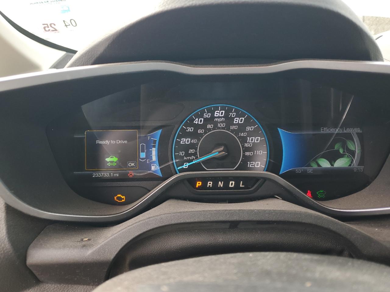 2013 Ford C-Max Se VIN: 1FADP5AU4DL524466 Lot: 47972455