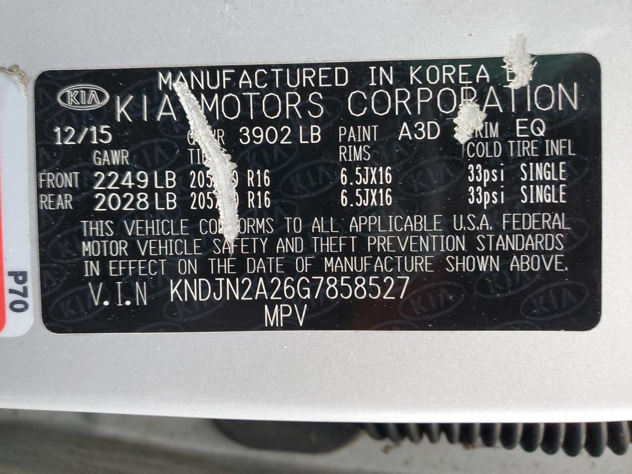 2016 Kia Soul - Image 14