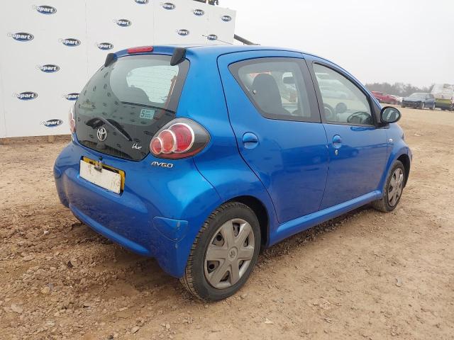 2011 TOYOTA AYGO BLUE