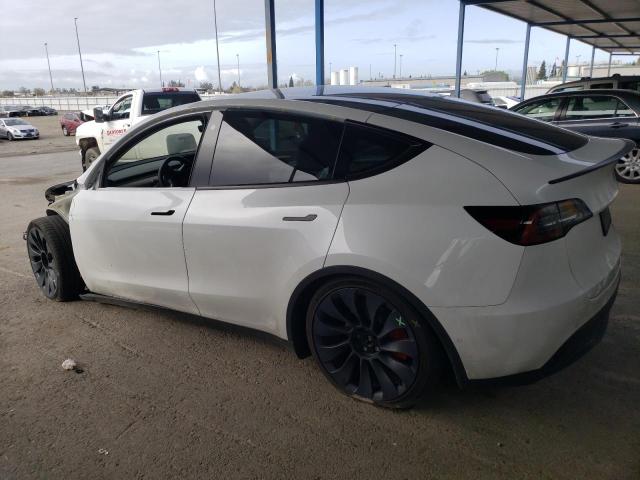  TESLA MODEL Y 2022 Білий