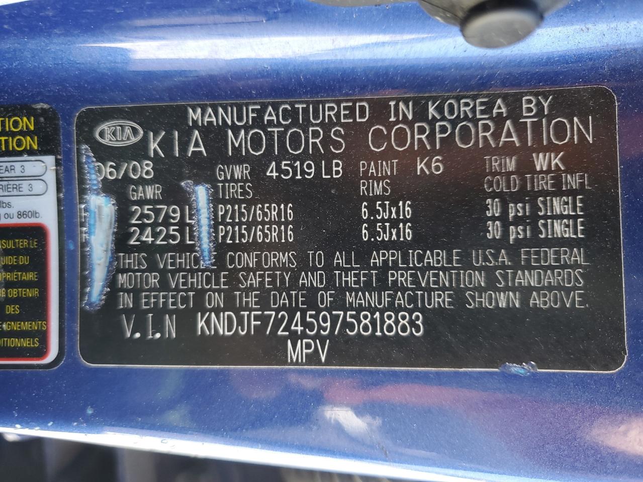 2009 Kia Sportage - Image 15