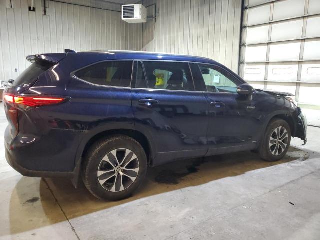  TOYOTA HIGHLANDER 2021 Blue