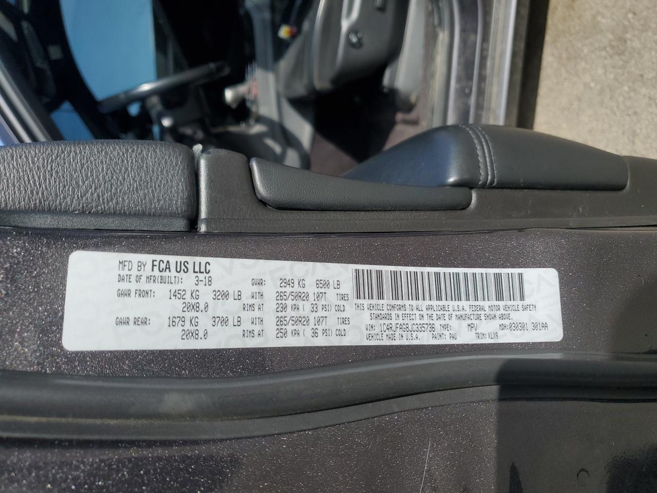 2018 Jeep Grand Cherokee - Image 13