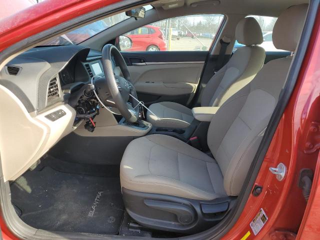  HYUNDAI ELANTRA 2020 Red