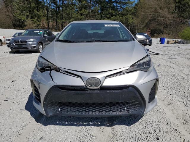  TOYOTA COROLLA 2017 Srebrny