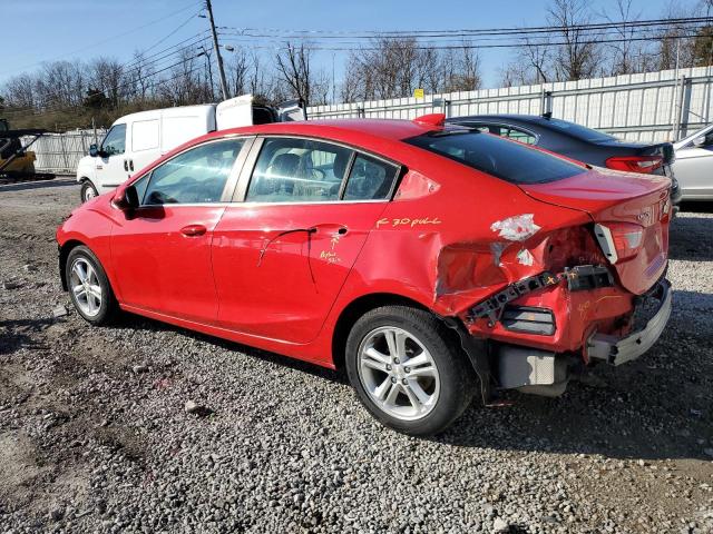  CHEVROLET CRUZE 2018 Red