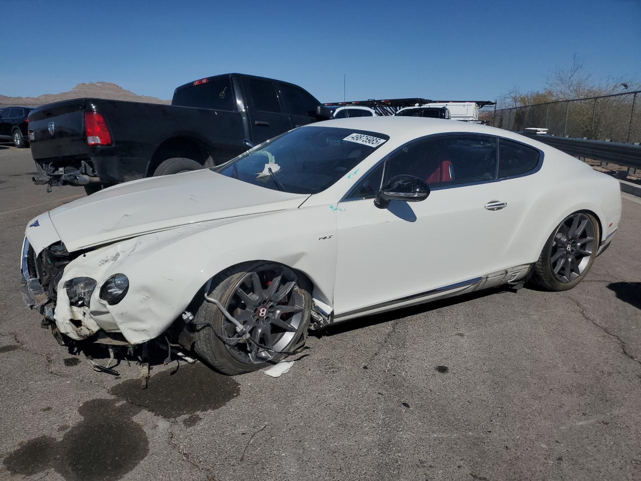 2015 Bentley Continental Gt V8 S იყიდება North Las Vegas-ში, NV - Front End