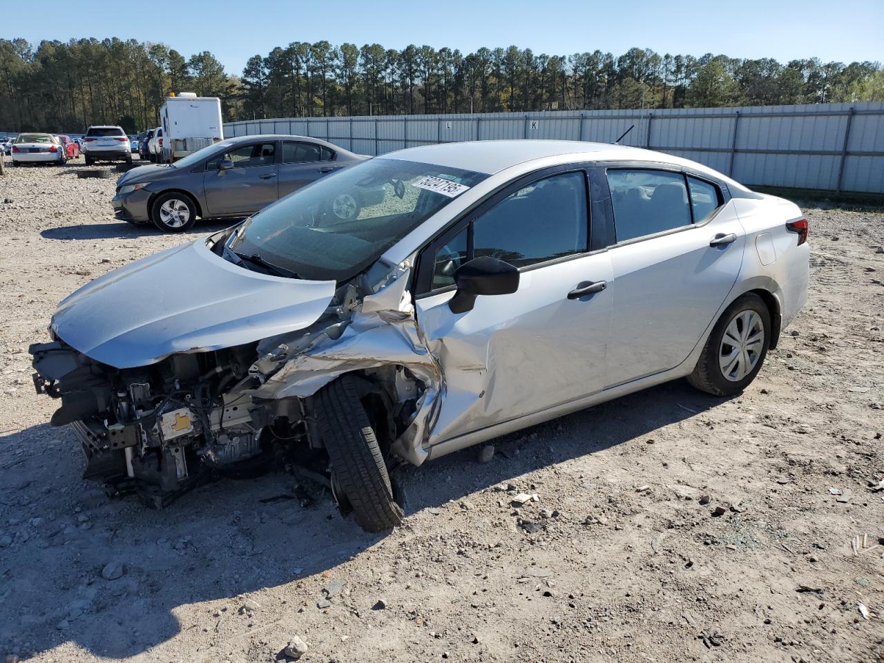 2021 Nissan Versa S na sprzedaż w Florence, MS - Front End