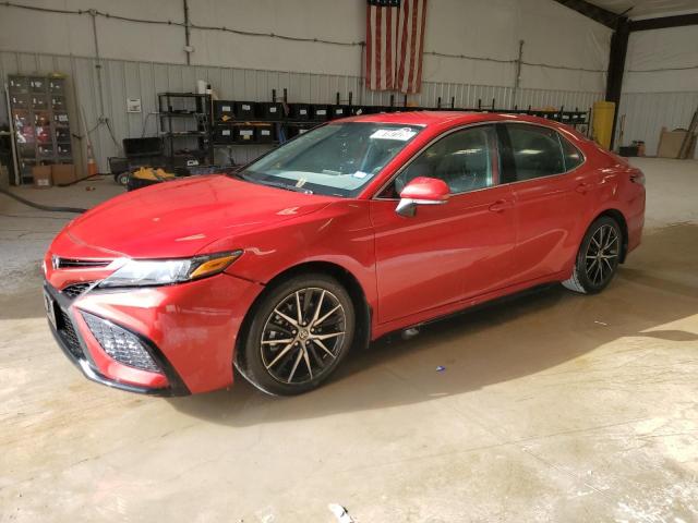  TOYOTA CAMRY 2022 Czerwony