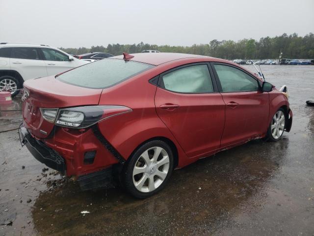 HYUNDAI ELANTRA 2012 Красный
