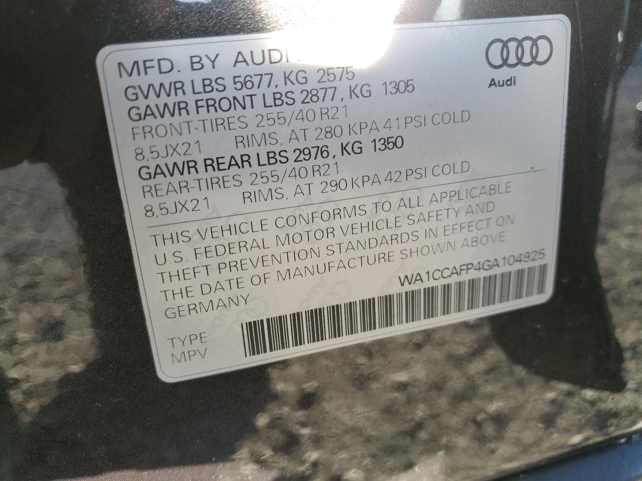2016 Audi SQ5 - Image 14