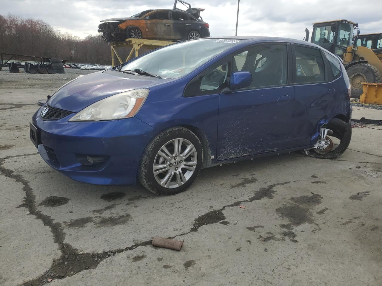 2009 Honda Fit Sport للبيع في Windsor، NJ - Side