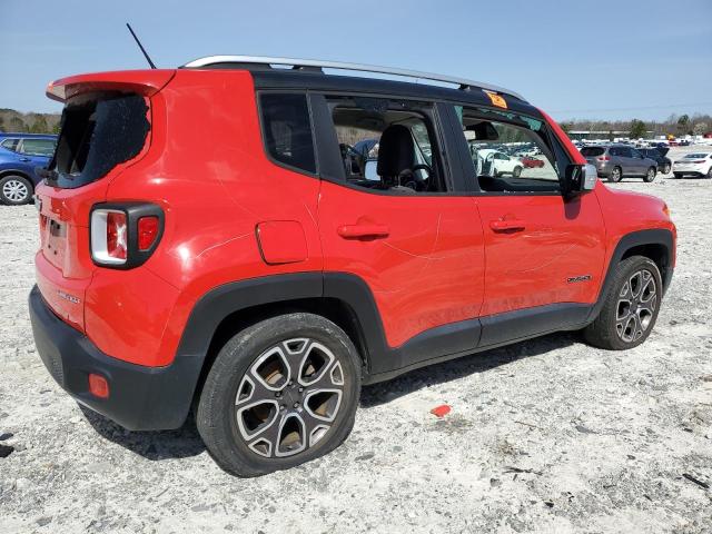 JEEP RENEGADE 2016 Красный
