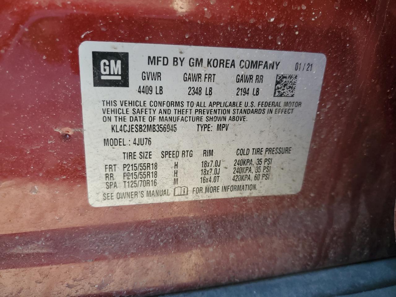 2021 Buick Encore - Image 12