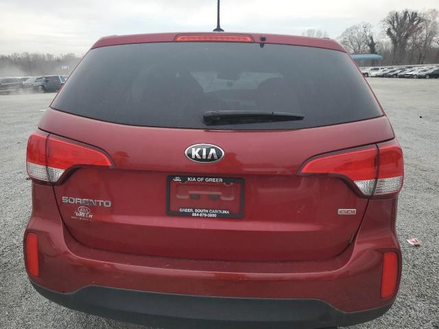  KIA SORENTO 2015 Czerwony