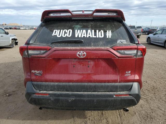  TOYOTA RAV4 2019 Red