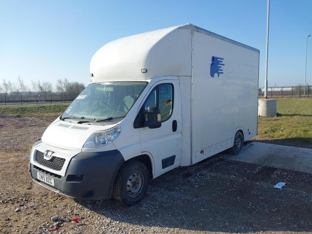 2015 PEUGEOT BOXER 335 for sale at Copart CORBY